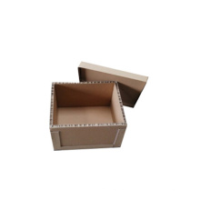 Venda quente com novo design personalizado leve e reciclável caixa de papelão corrugado de favo de mel